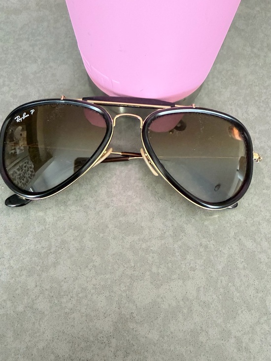 Ray-Ban Other - Ray-Ban Polarized Brown and Gold Aviator Sunglasses for Woman